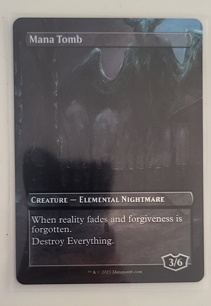 Mana Tomb - Reality Fades Holographic Card